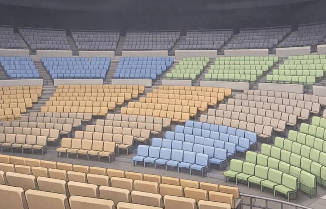 座席（アリーナ、スタンドイメージ）5