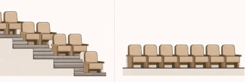 フラット席との違い