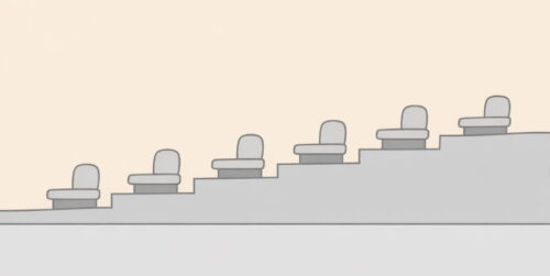 客席の傾斜とは何か