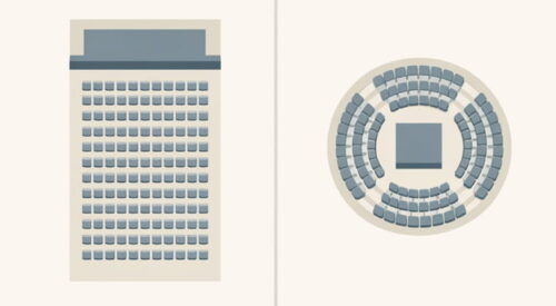 舞台との距離感の違い